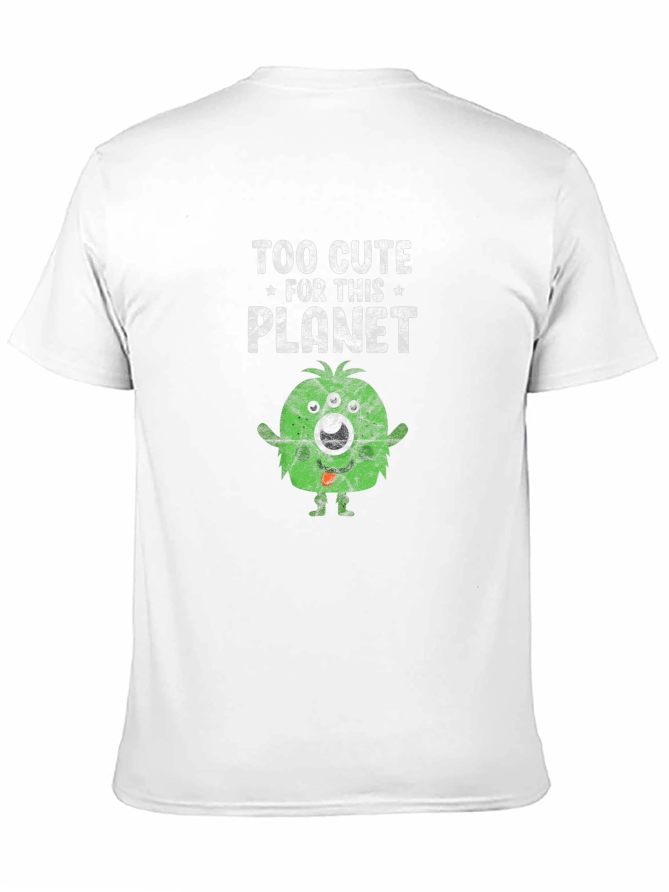 Too Cute Alien Graphic T-Shirt