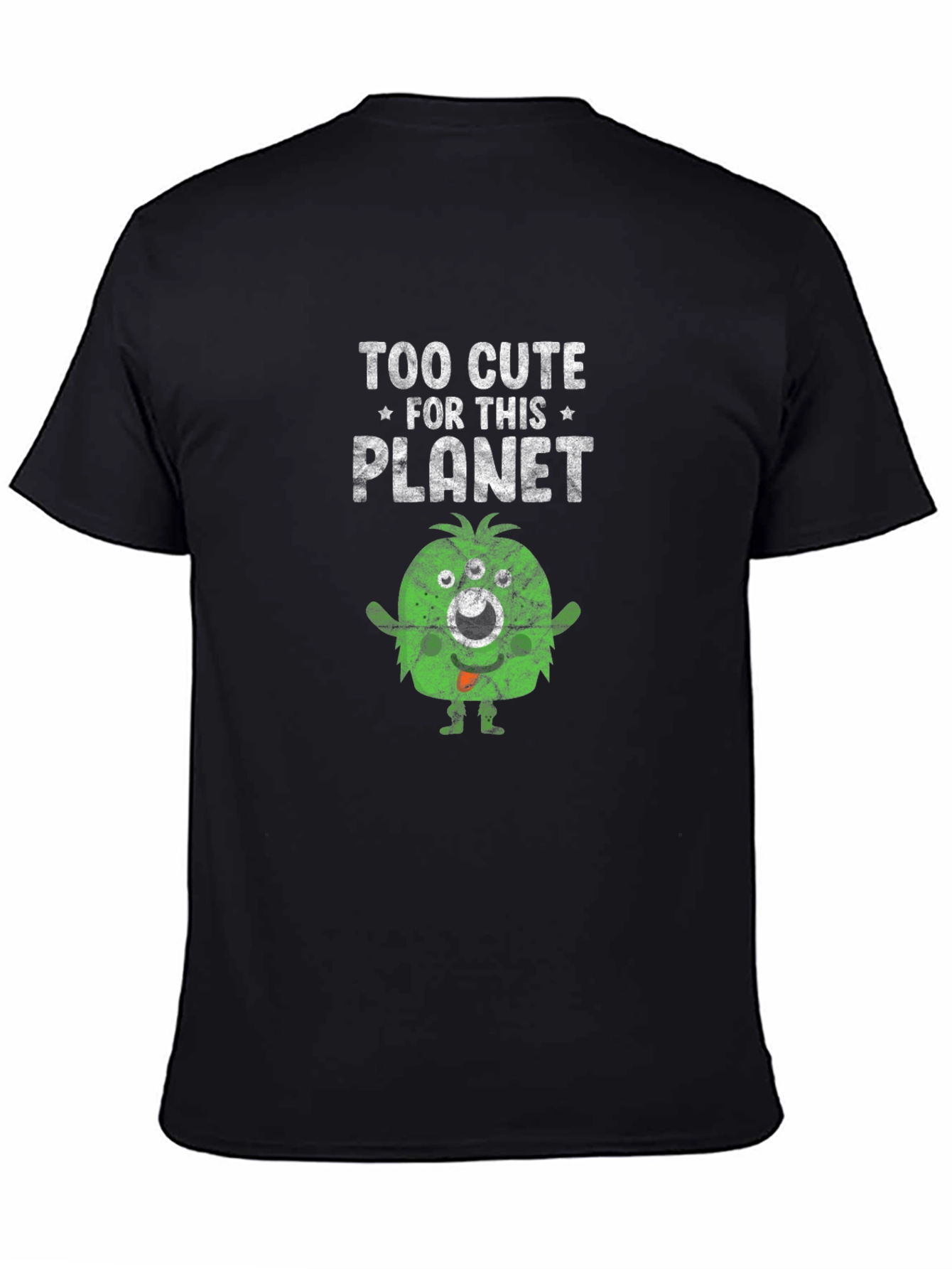 Too Cute Alien Graphic T-Shirt