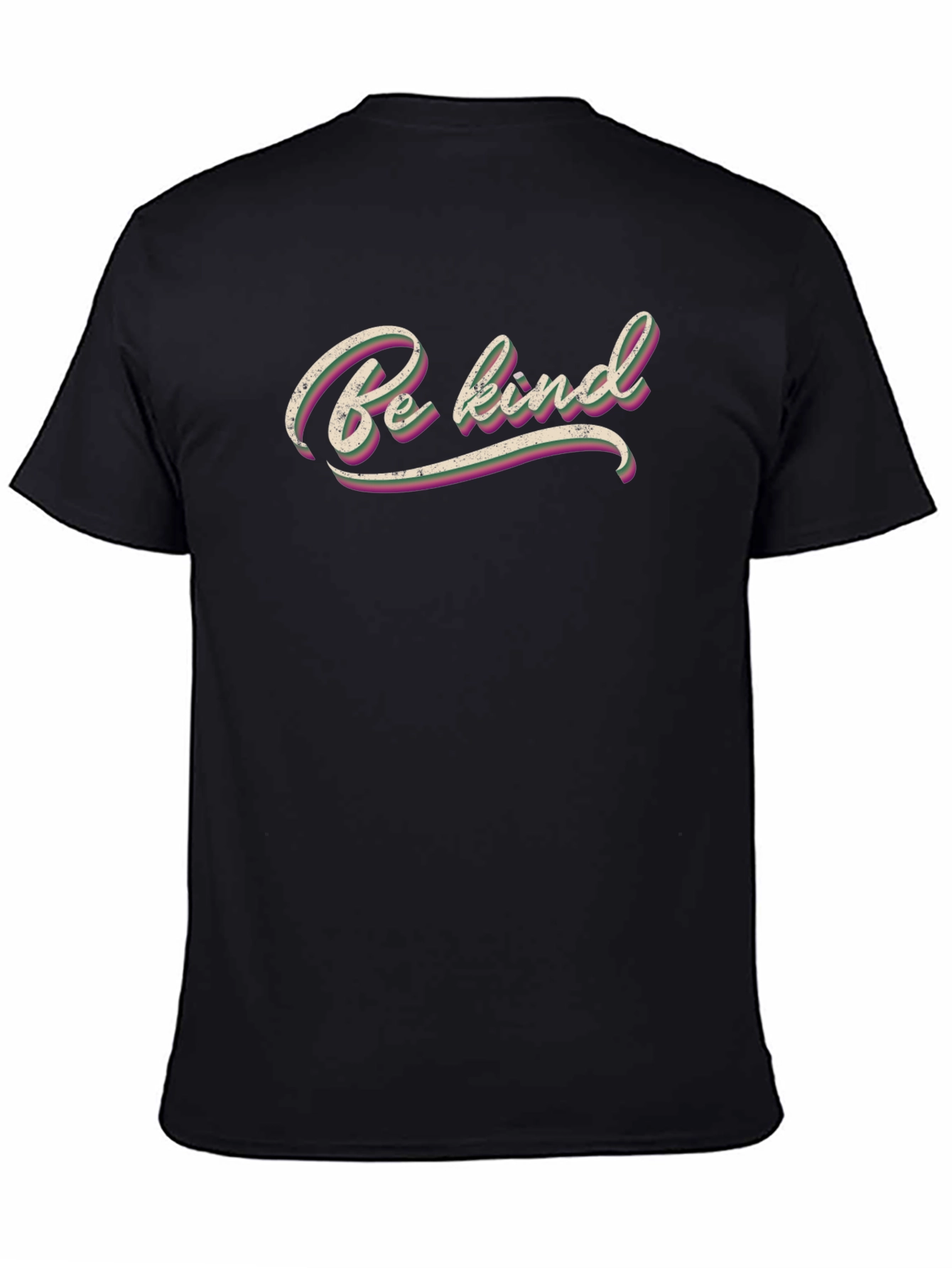 Be Kind Graphic Tee - Soft Black T-Shirt