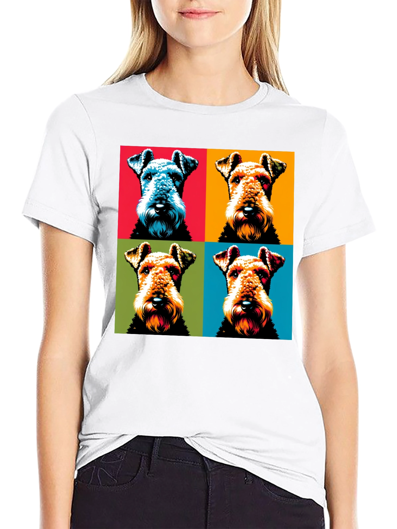 Pop Art Dog T-Shirt - Unique Graphic Tee