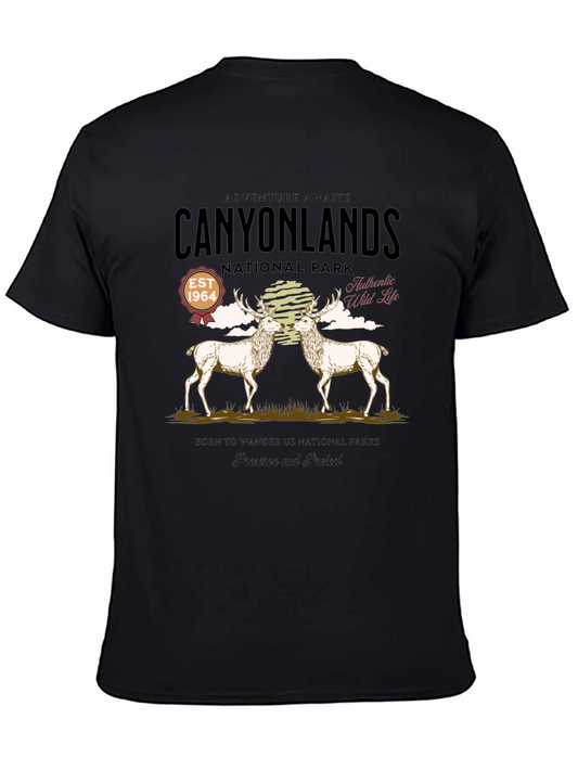 Canyonlands National Park Deer Graphic T-Shirt