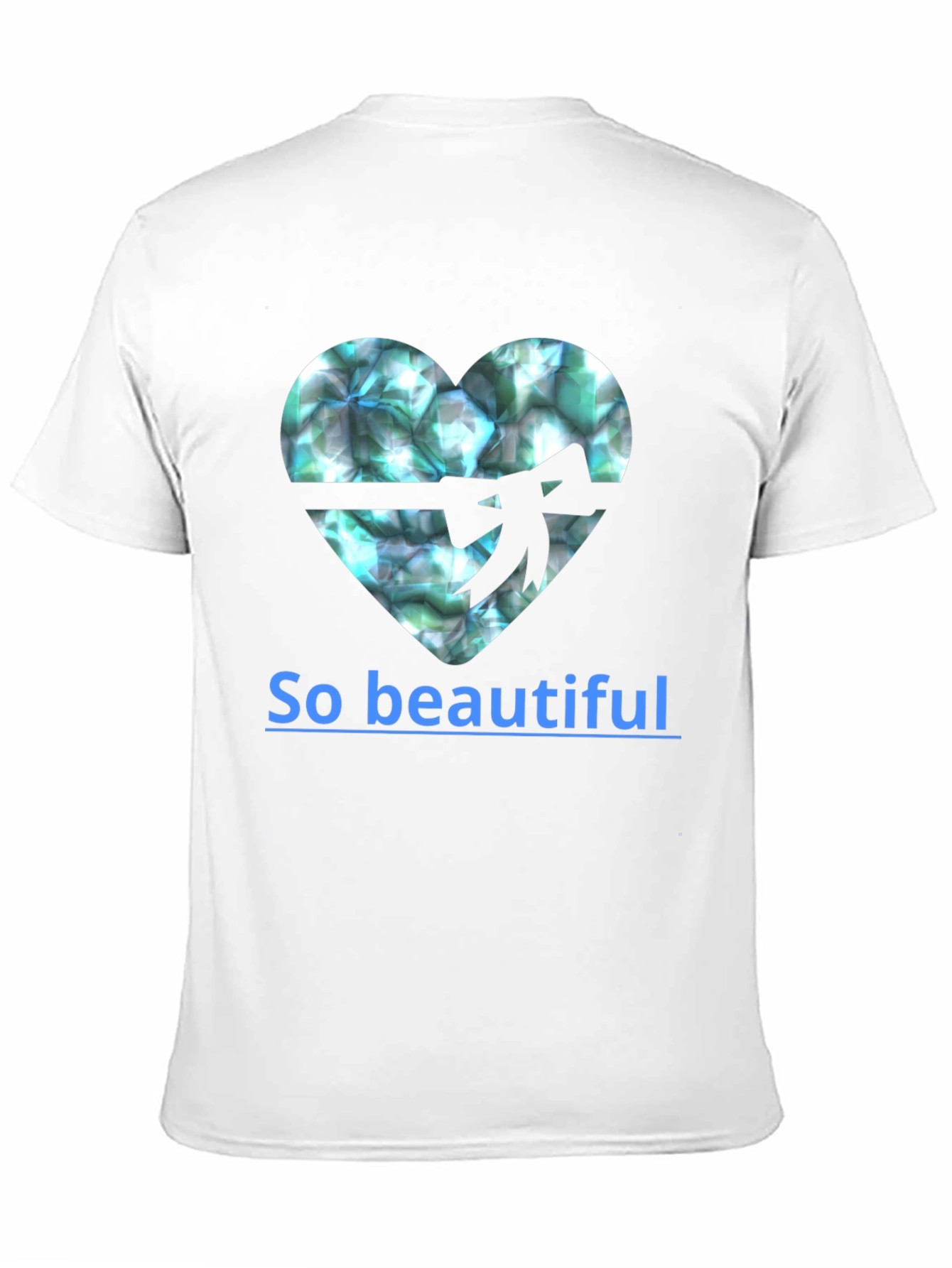 Heart Gemstone T-Shirt - So Beautiful