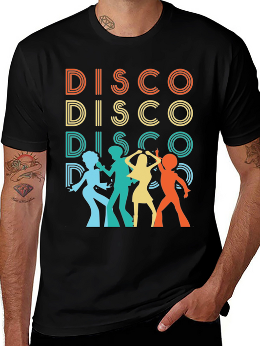 Retro Disco T-Shirt - Vintage Dance Party Tee