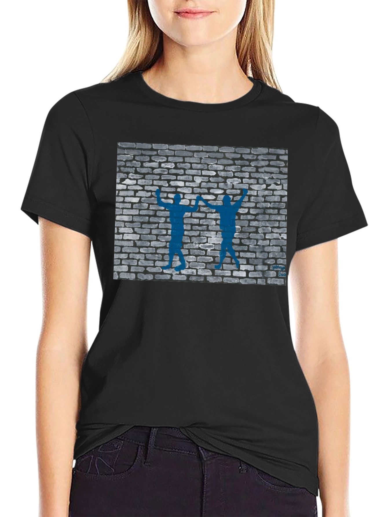 Brick Wall Huggers Graphic Tee