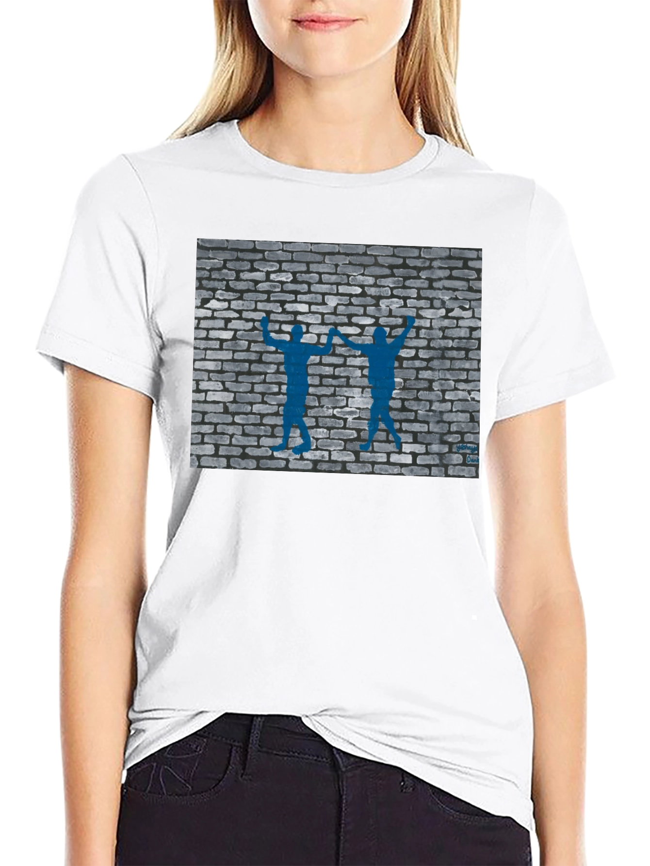 Brick Wall Huggers Graphic Tee