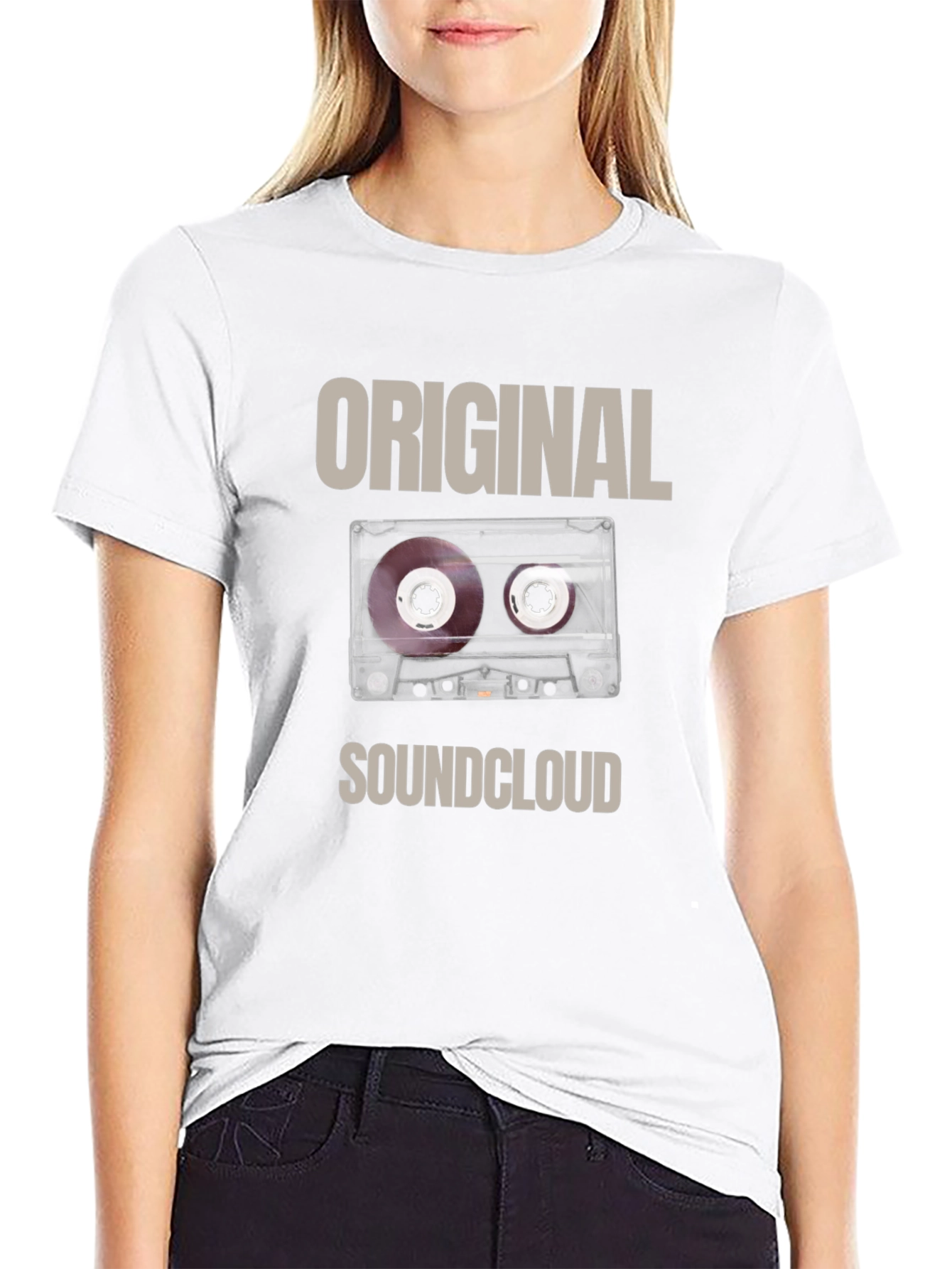 Original SoundCloud Cassette Tape Graphic T-Shirt