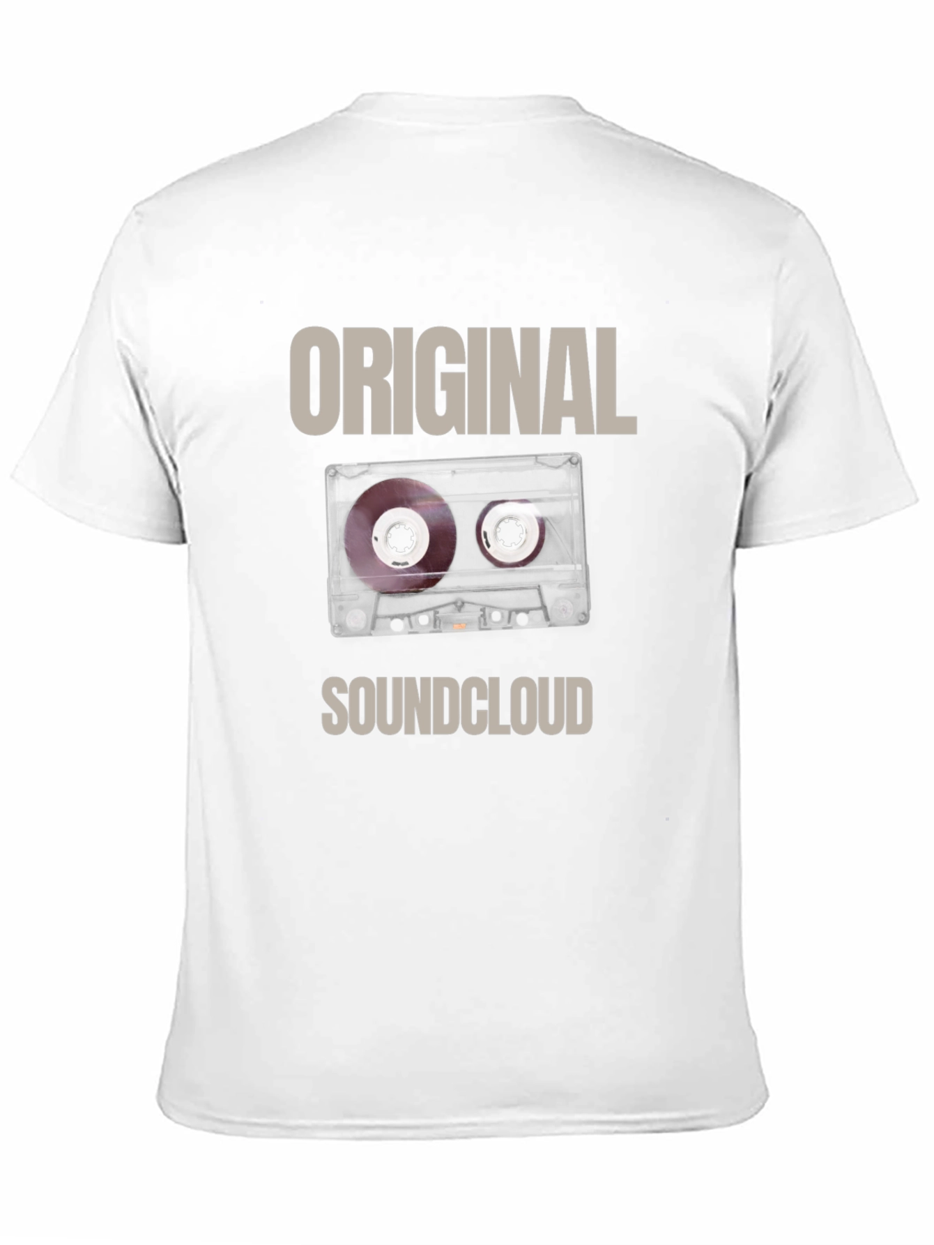 Original SoundCloud Cassette Tape Graphic T-Shirt