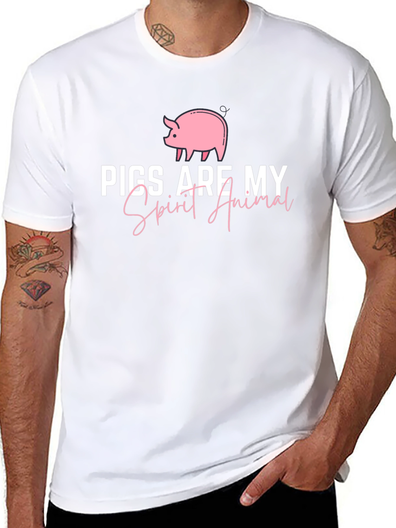 Pigs Are My Spirit Animal T-Shirt