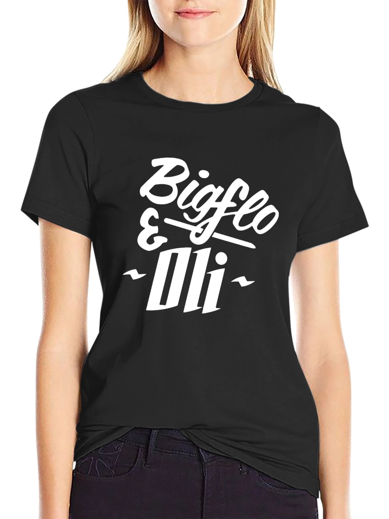 Bigflo & Oli Black Graphic T-Shirt
