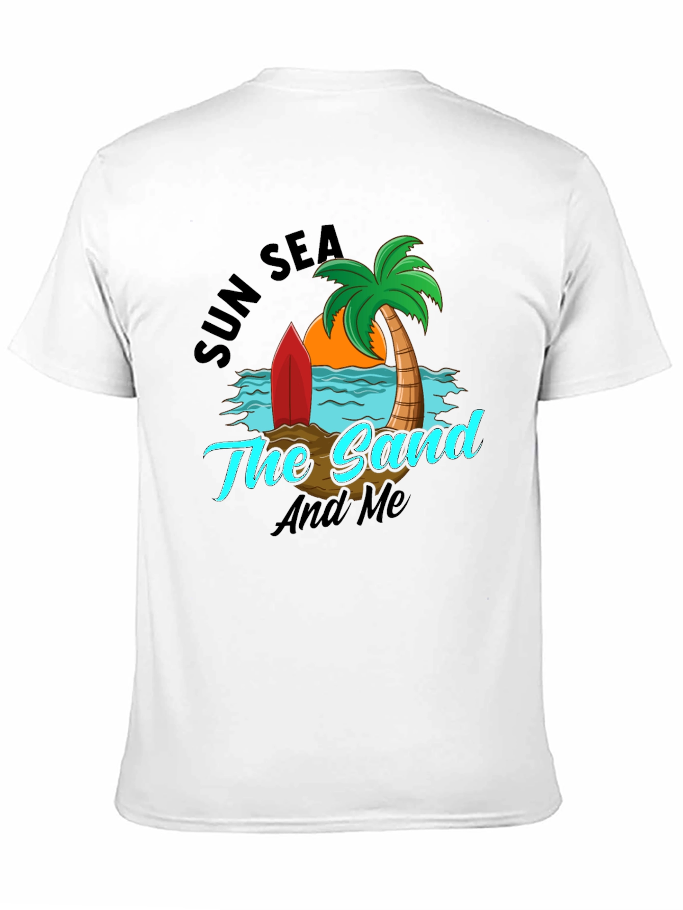 Sun Sea Sand T-Shirt: Beach Graphic Tee