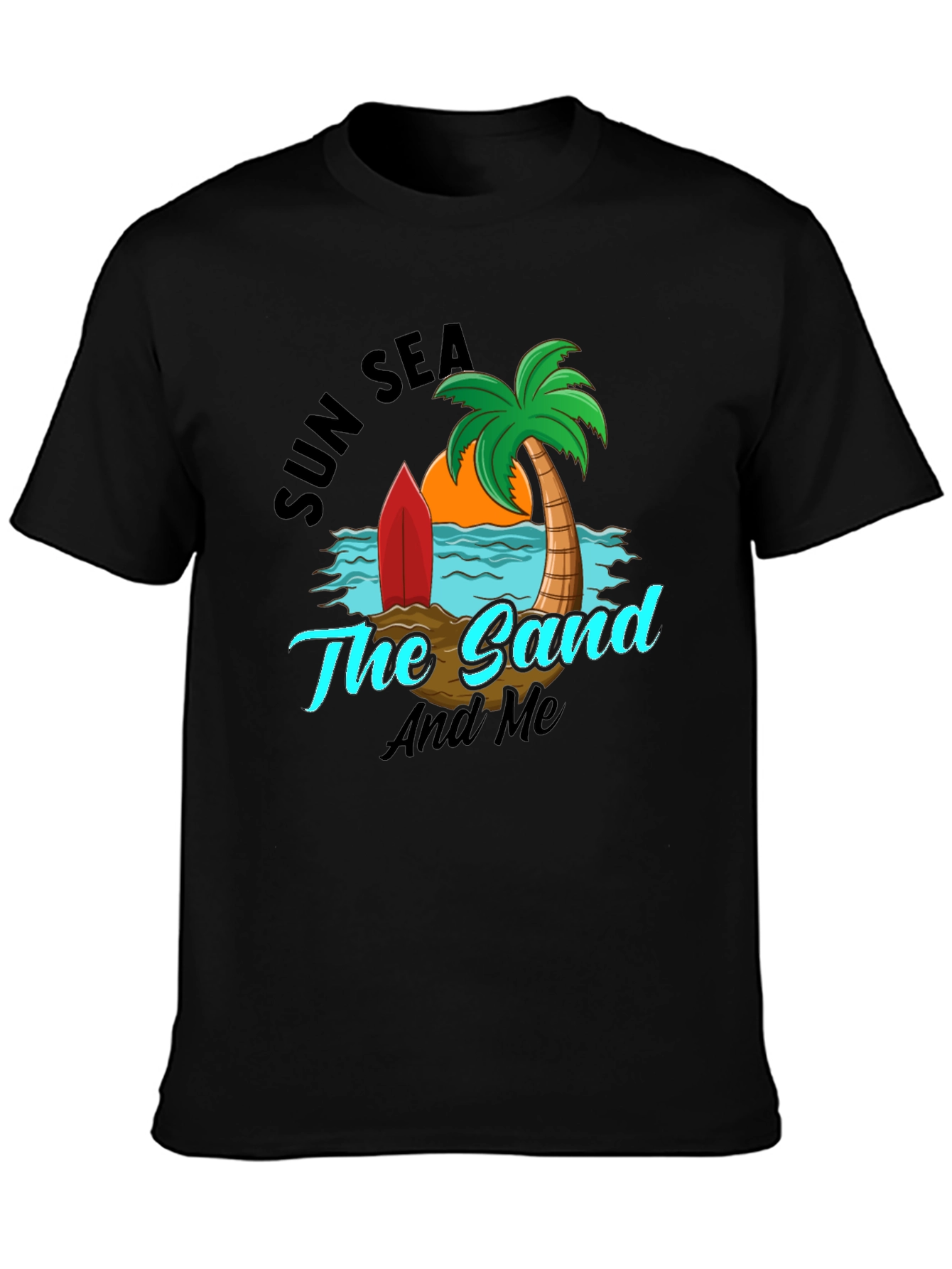 Sun Sea Sand T-Shirt: Beach Graphic Tee