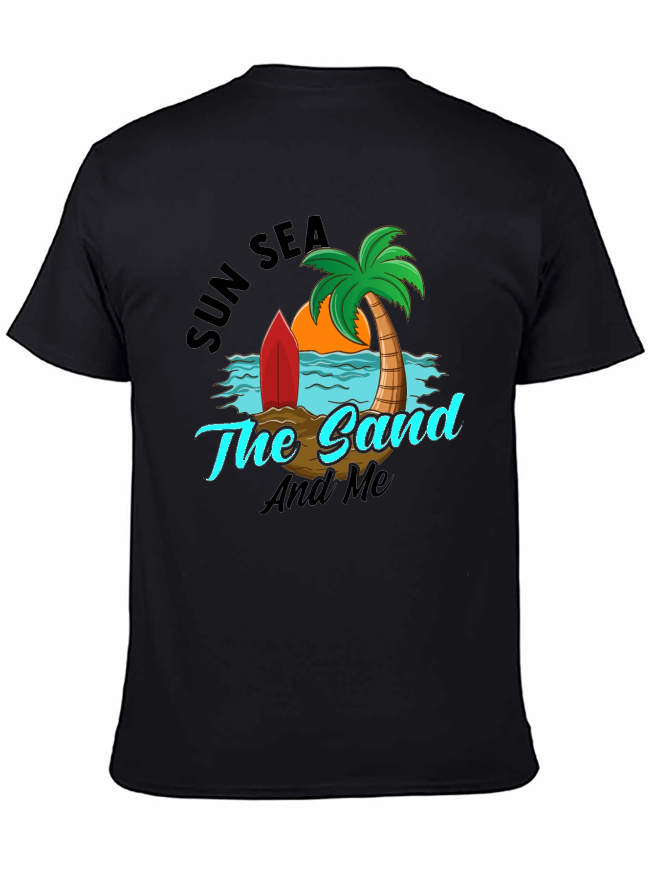 Sun Sea Sand T-Shirt: Beach Graphic Tee