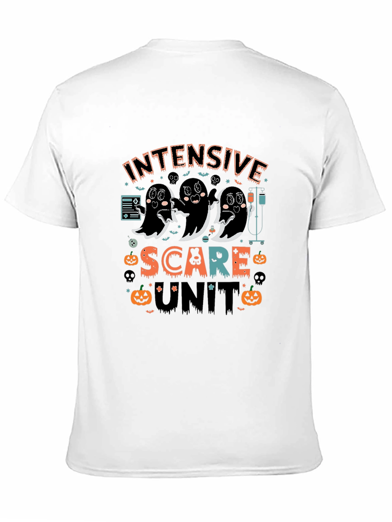 Intensive Scare Unit Halloween Graphic Tee