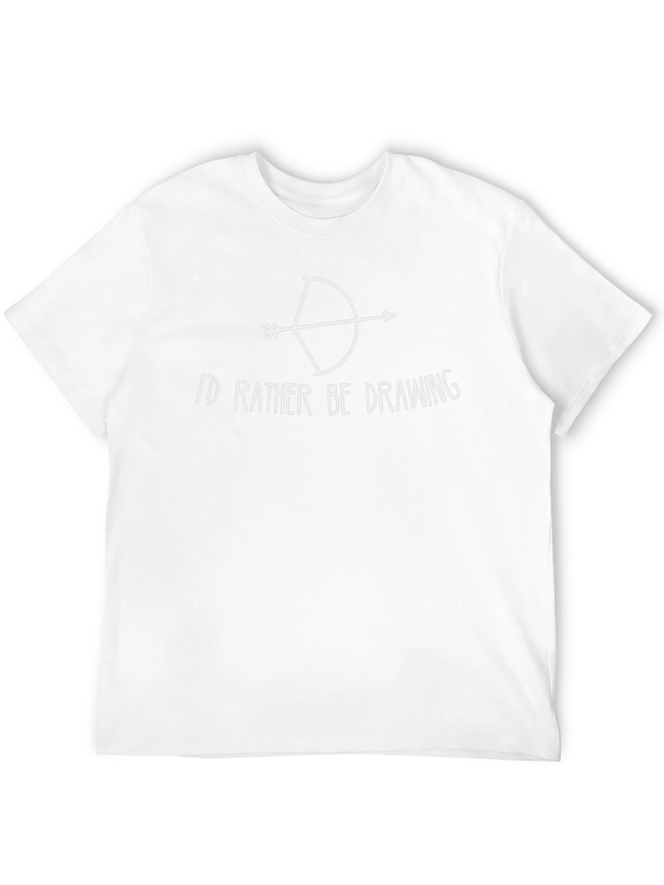 Id Rather Be Drawing T-Shirt