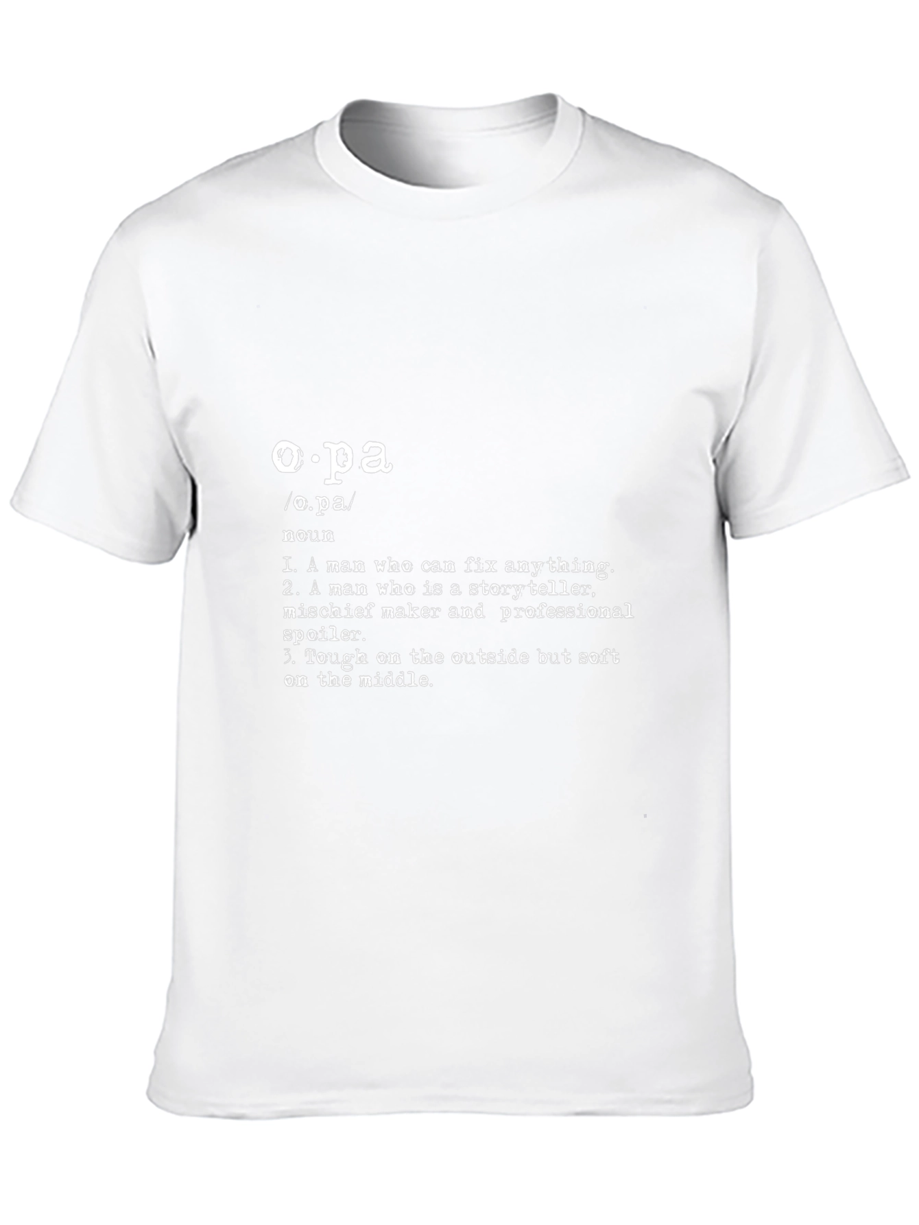 Opa Definition T-Shirt - Gift for Grandpa