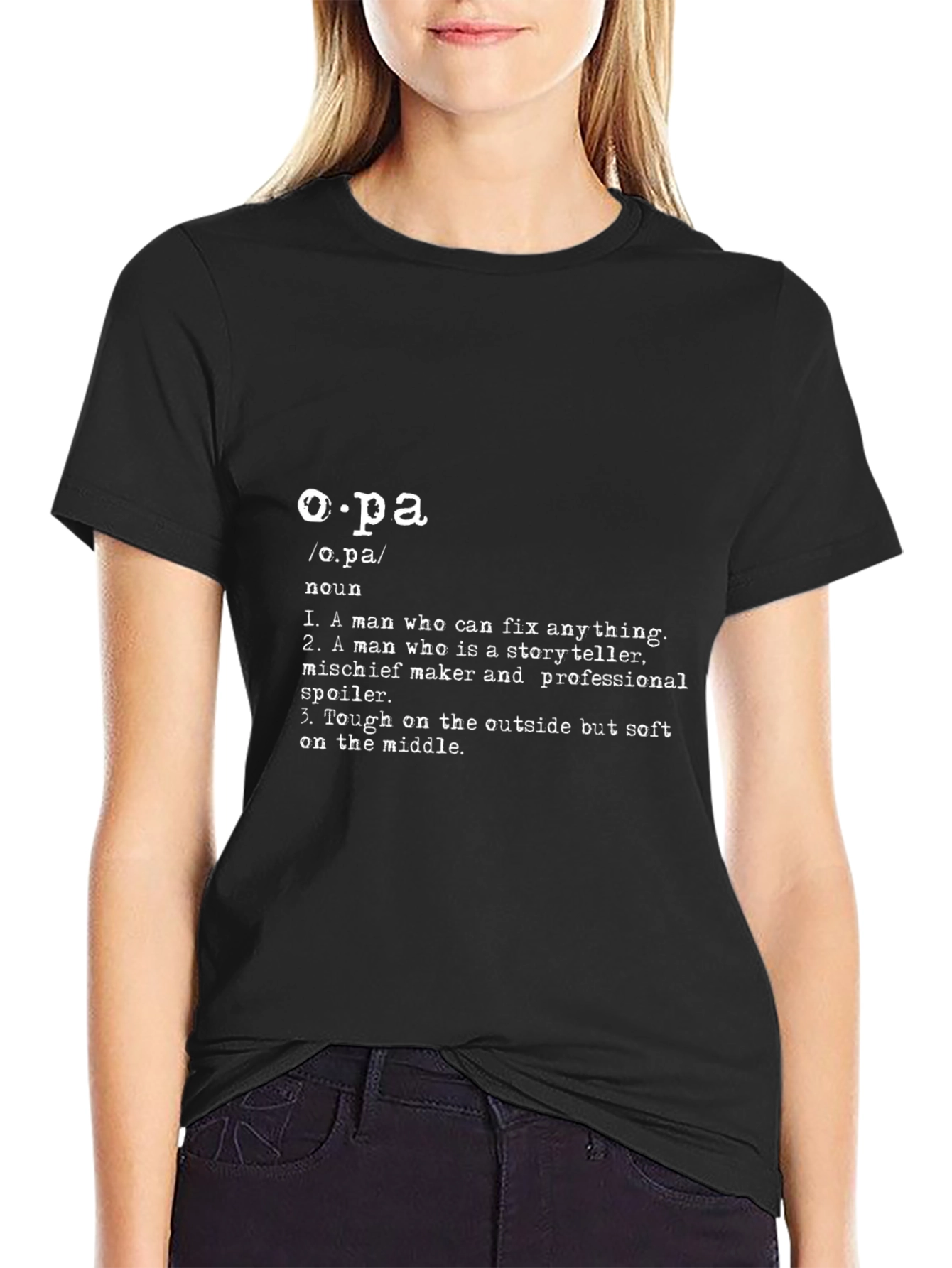Opa Definition T-Shirt - Gift for Grandpa