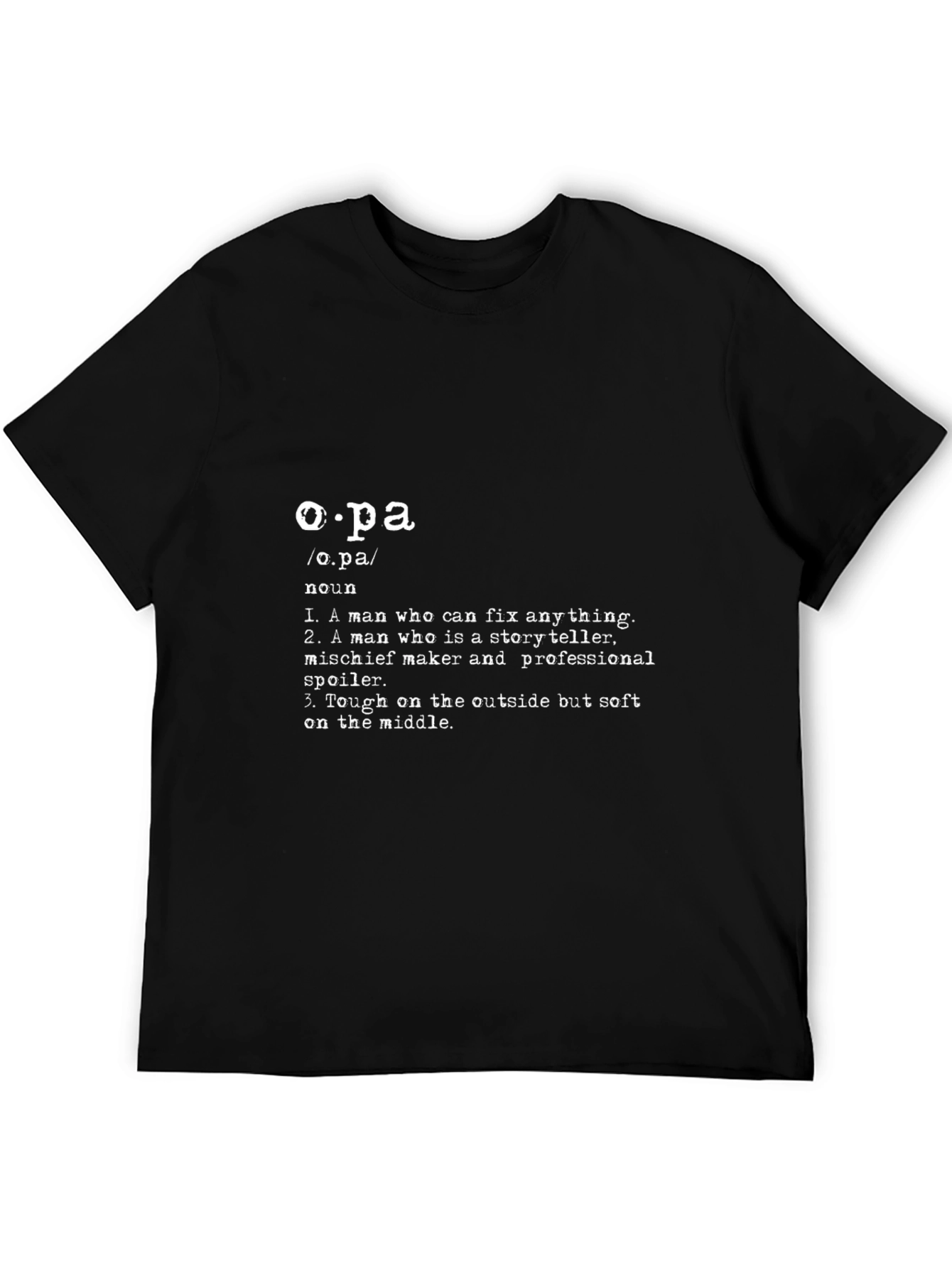 Opa Definition T-Shirt - Gift for Grandpa