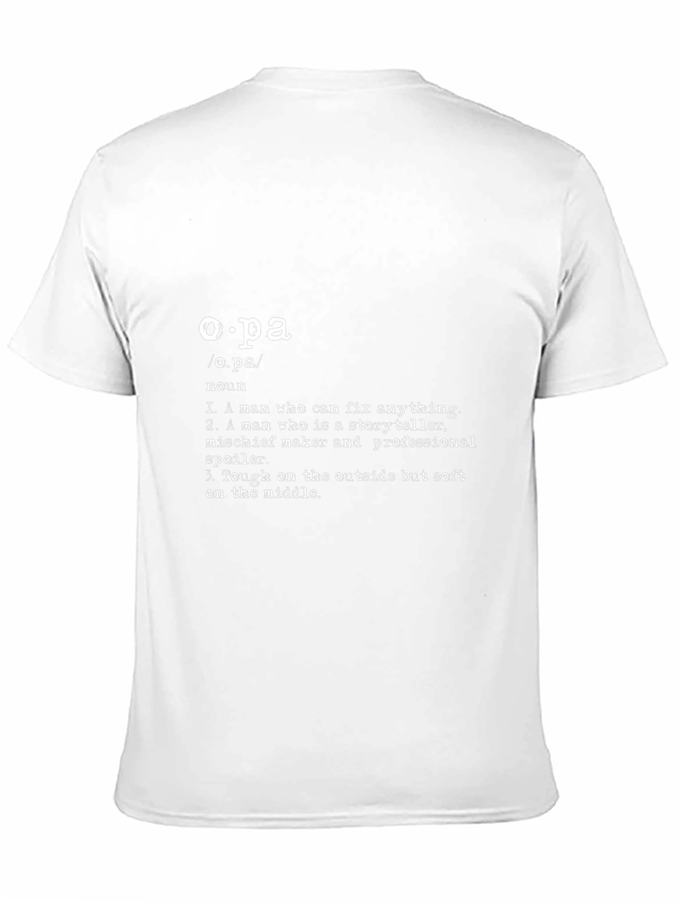 Opa Definition T-Shirt - Gift for Grandpa