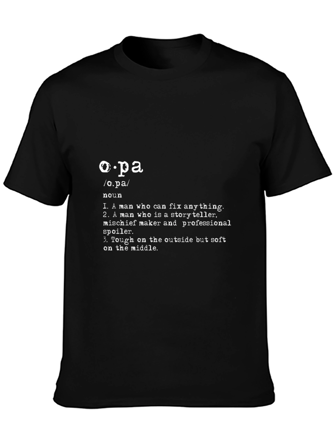 Opa Definition T-Shirt - Gift for Grandpa