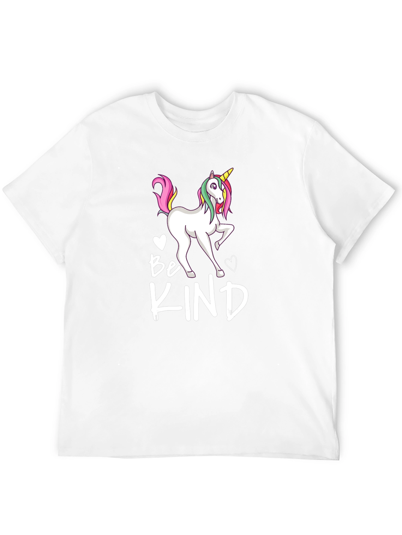 Be Kind Unicorn Black T-Shirt