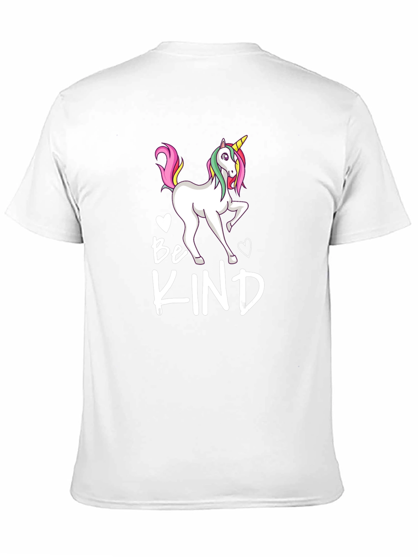 Be Kind Unicorn Black T-Shirt