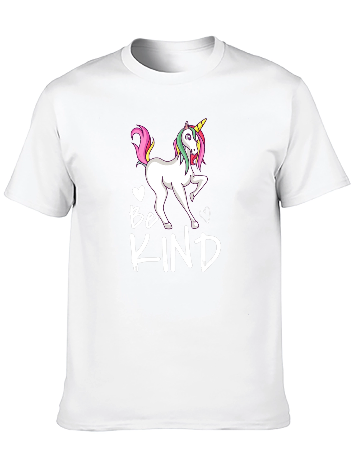 Be Kind Unicorn Black T-Shirt