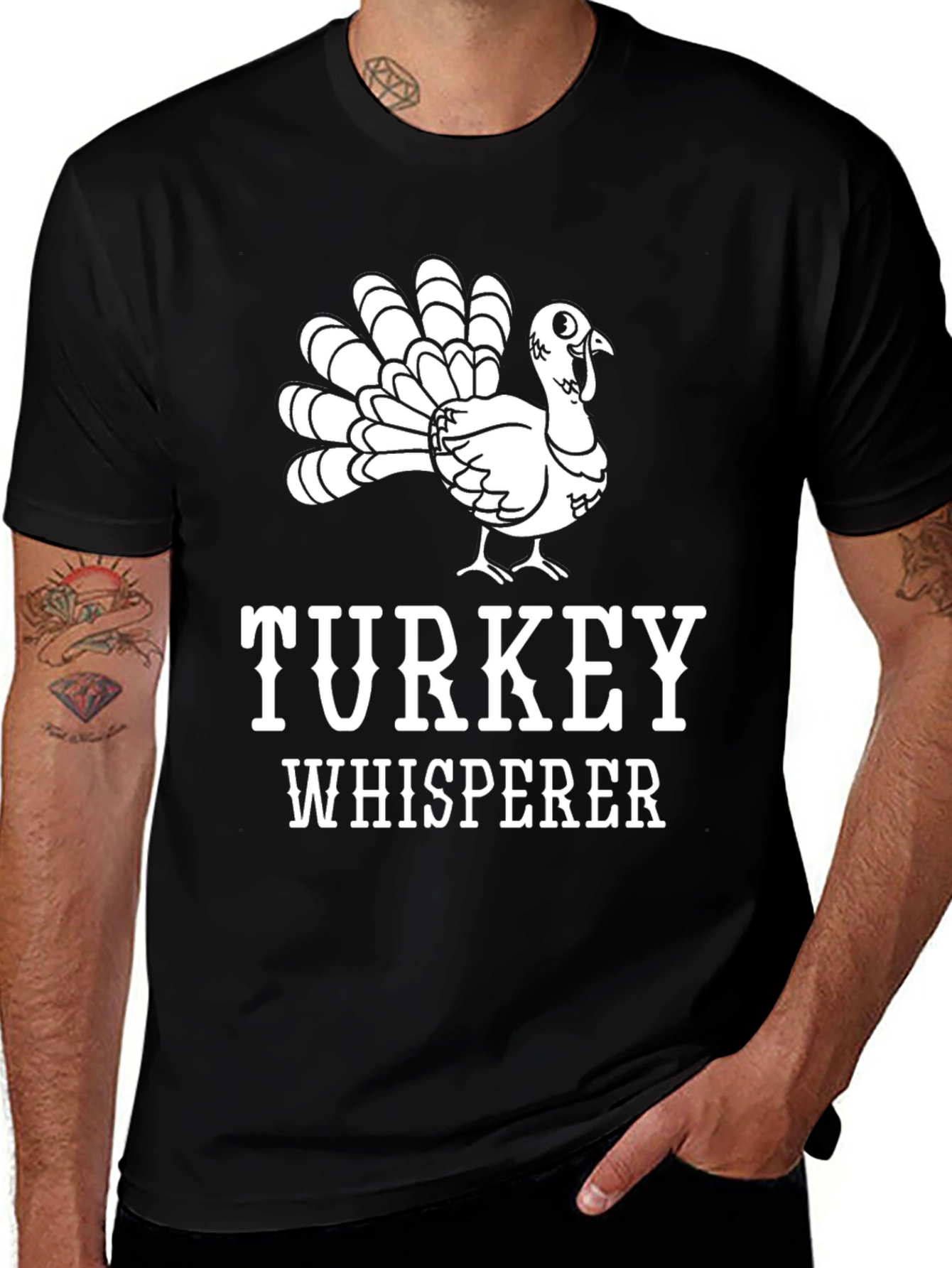 Turkey Whisperer Graphic Tee - Thanksgiving Apparel