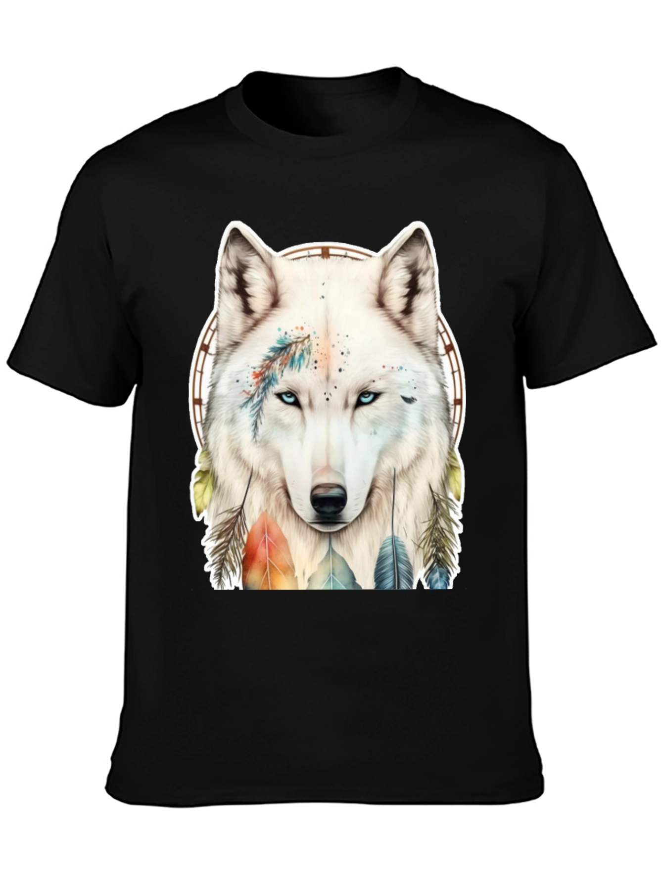 Wolf Dreamcatcher Graphic Tee