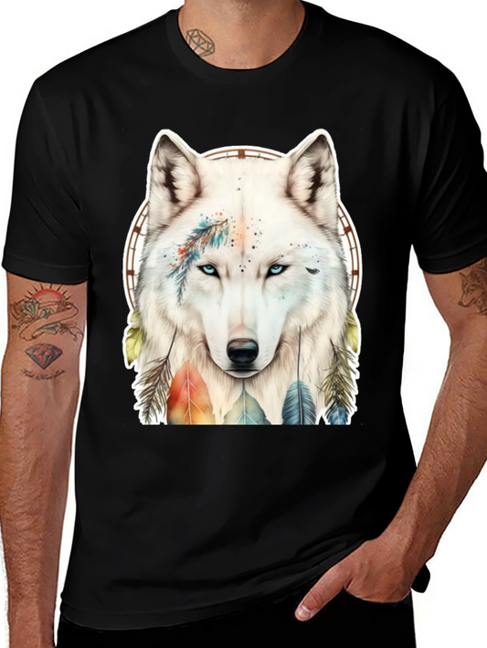 Wolf Dreamcatcher Graphic Tee