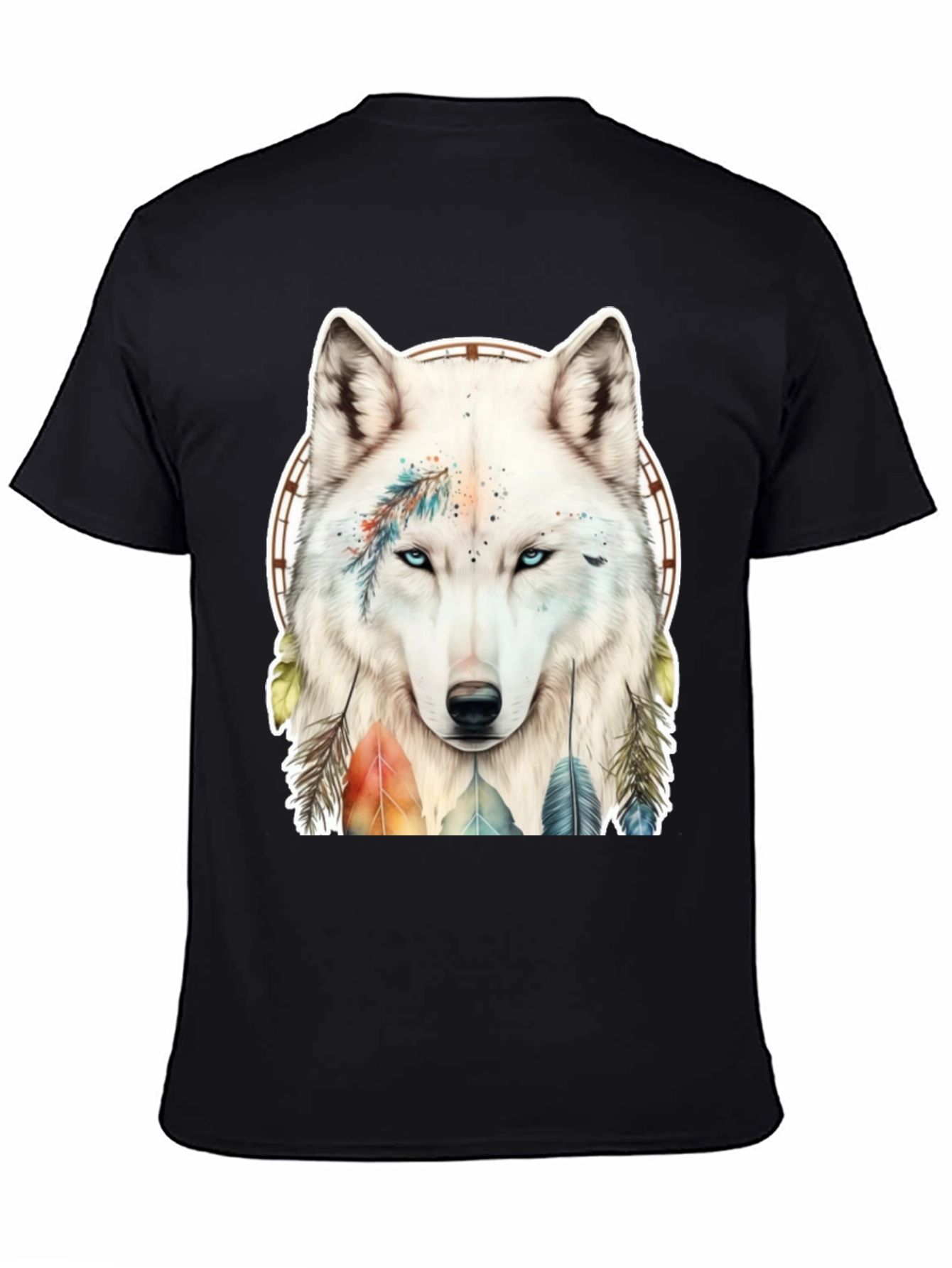 Wolf Dreamcatcher Graphic Tee