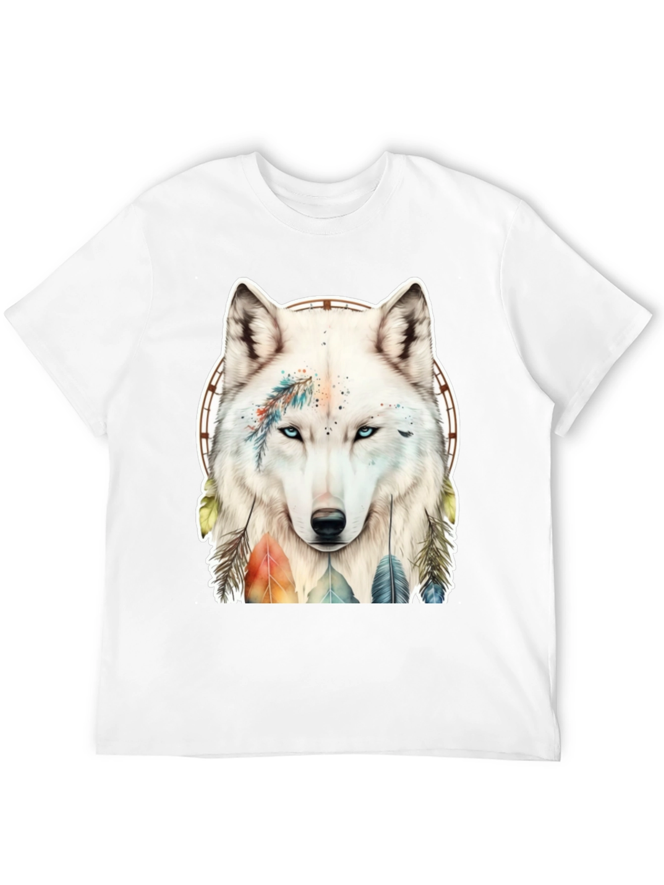 Wolf Dreamcatcher Graphic Tee