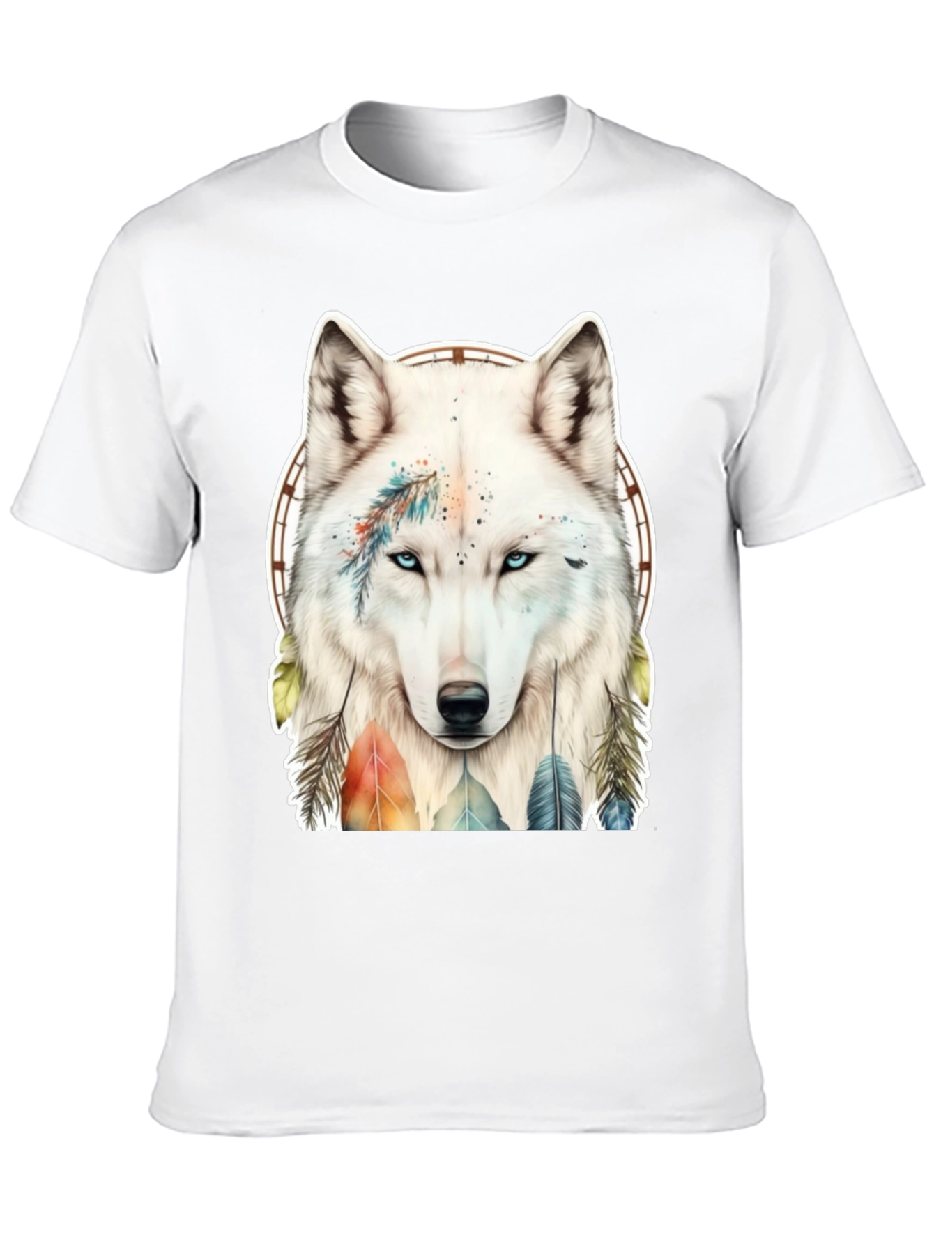 Wolf Dreamcatcher Graphic Tee