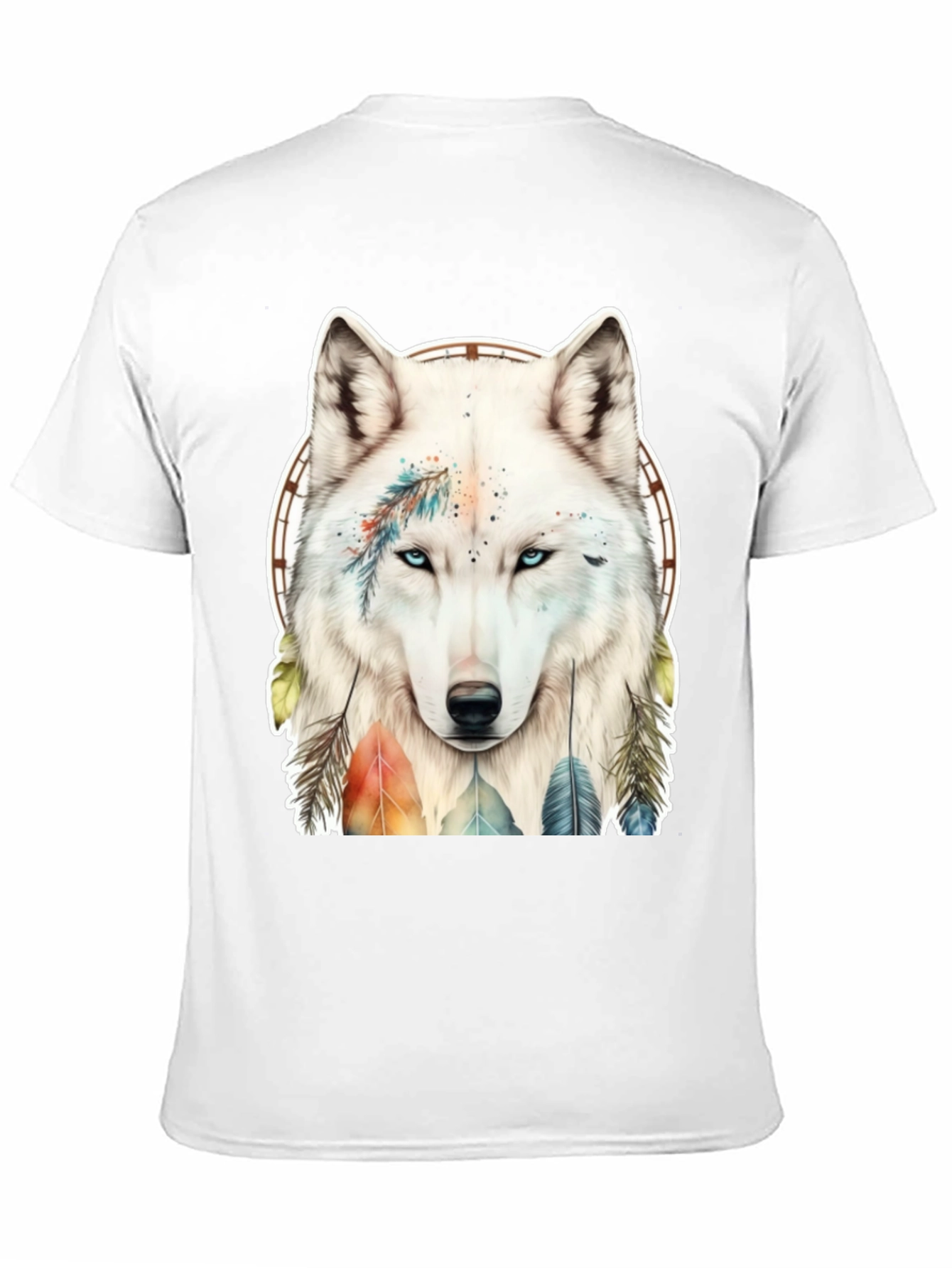 Wolf Dreamcatcher Graphic Tee