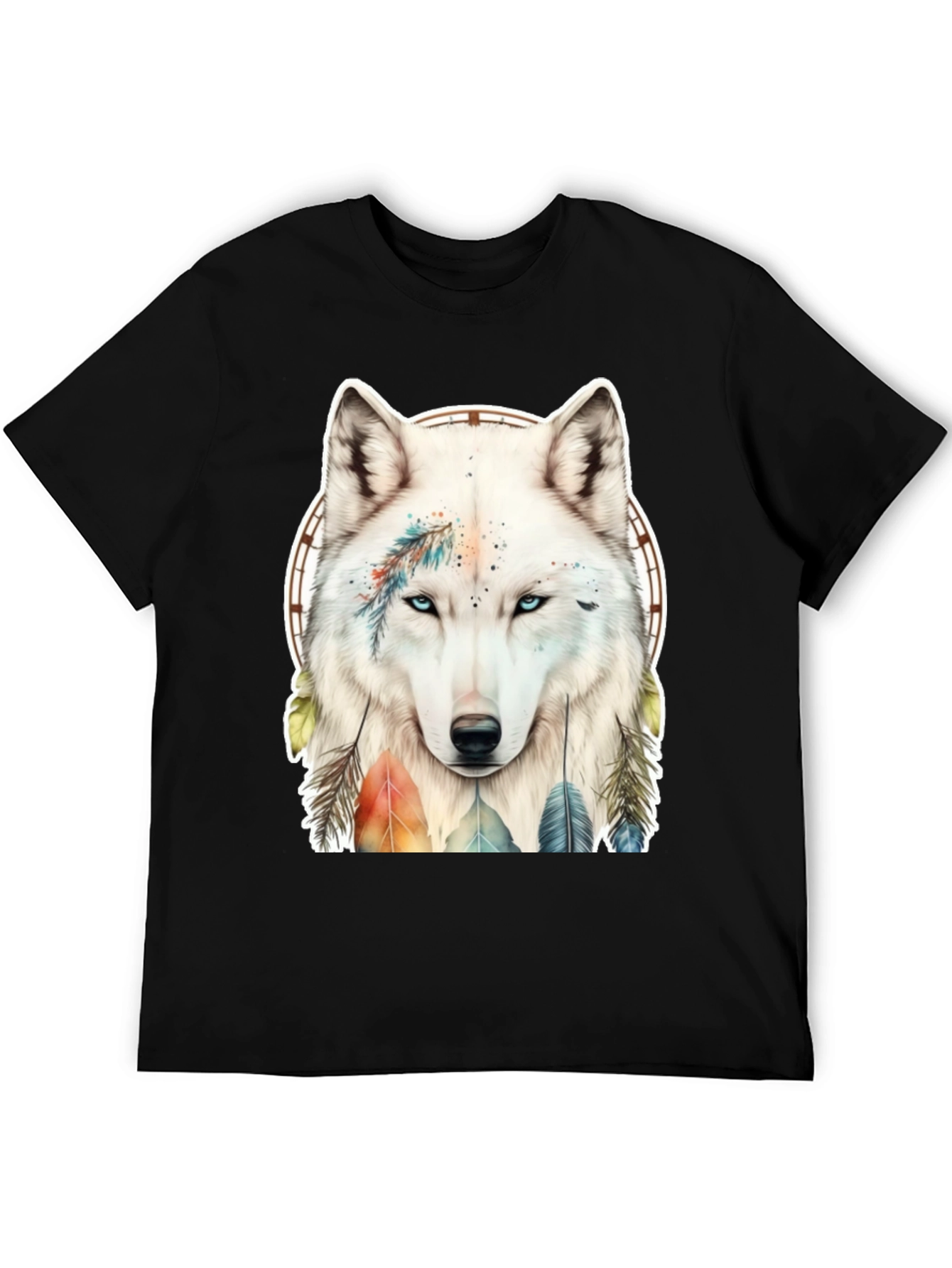Wolf Dreamcatcher Graphic Tee