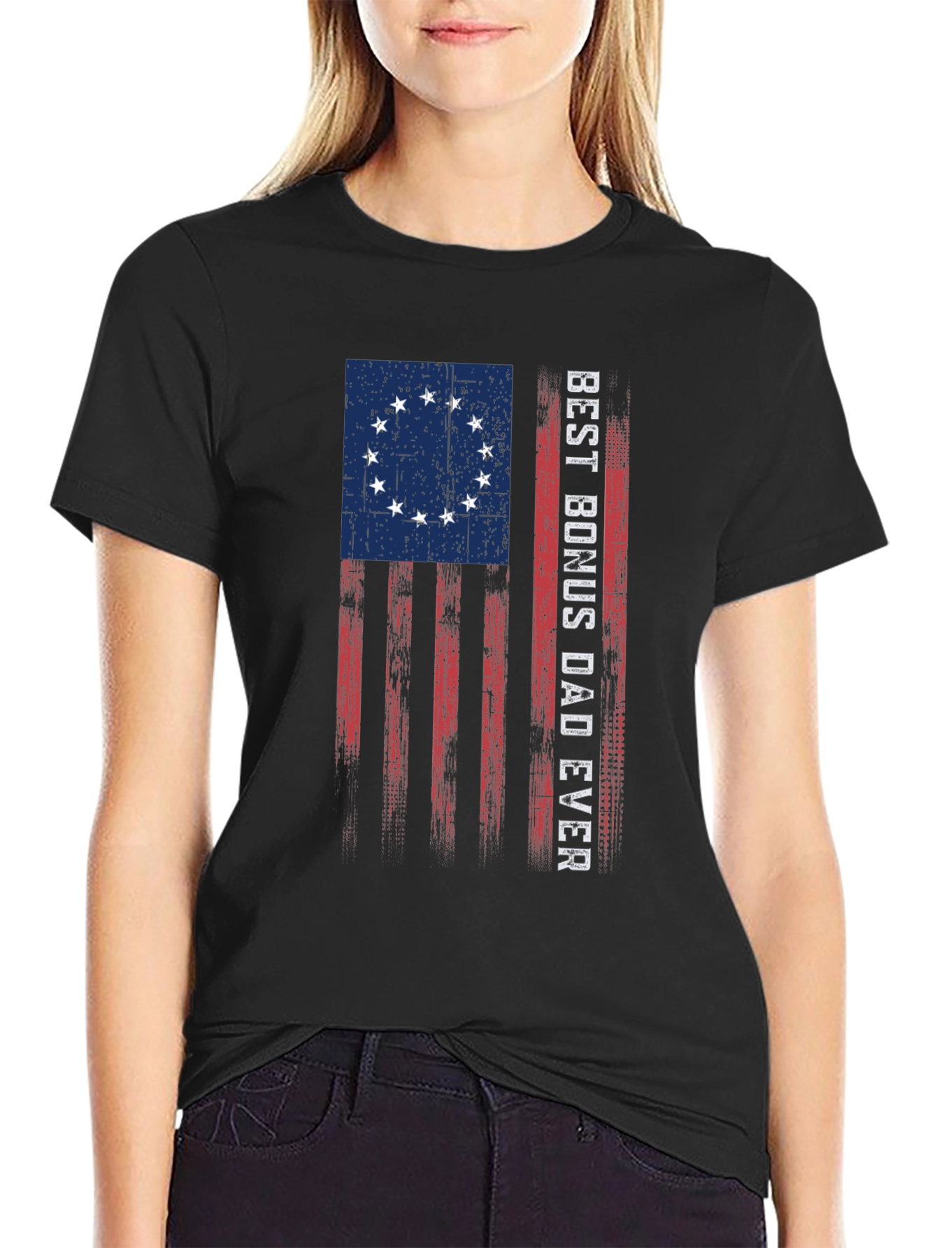 Best Bonus Dad Ever Graphic Tee