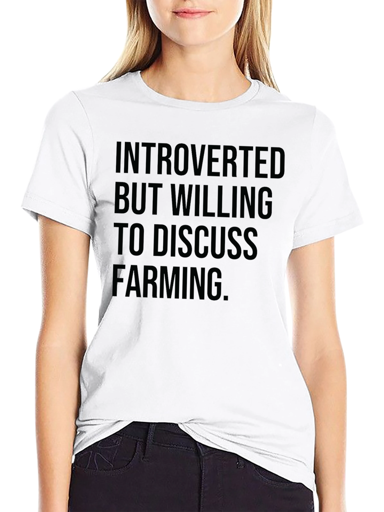 Introverted Farming T-Shirt - Soft Cotton Tee