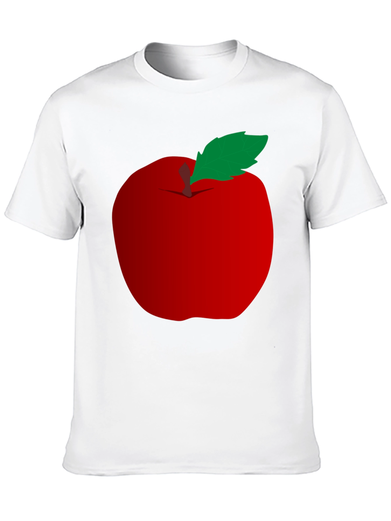 Apple Graphic T-Shirt - Classic Fruit Design