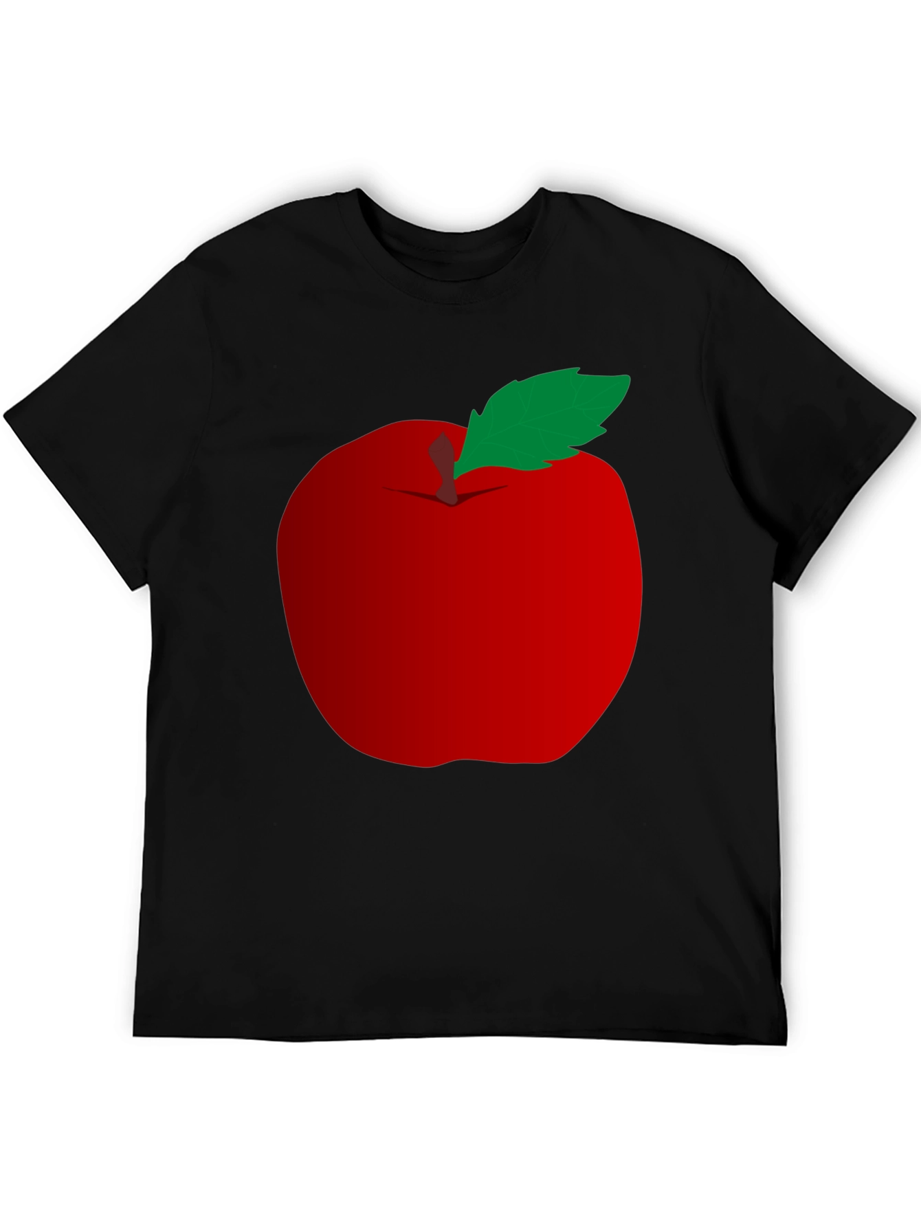 Apple Graphic T-Shirt - Classic Fruit Design