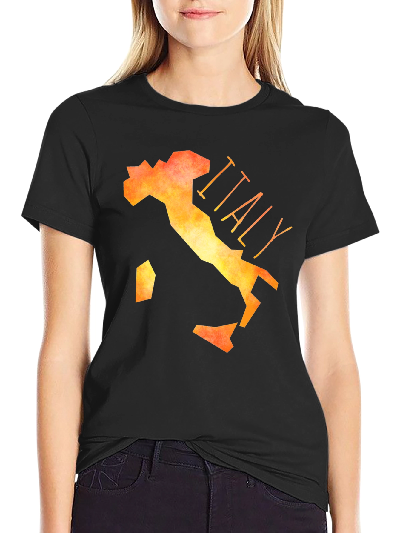 Italy Map Graphic T-Shirt - Soft Cotton Tee