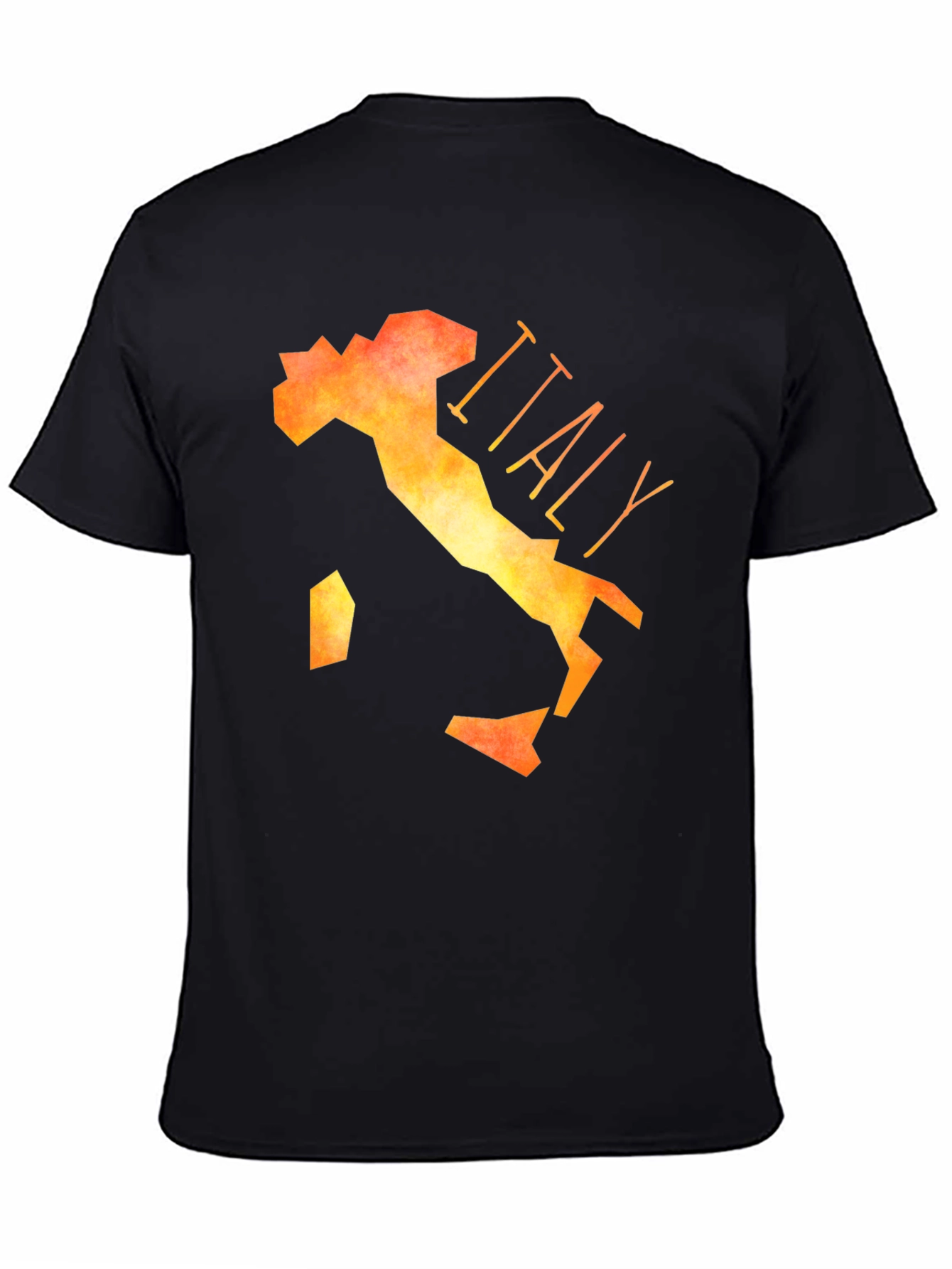 Italy Map Graphic T-Shirt - Soft Cotton Tee