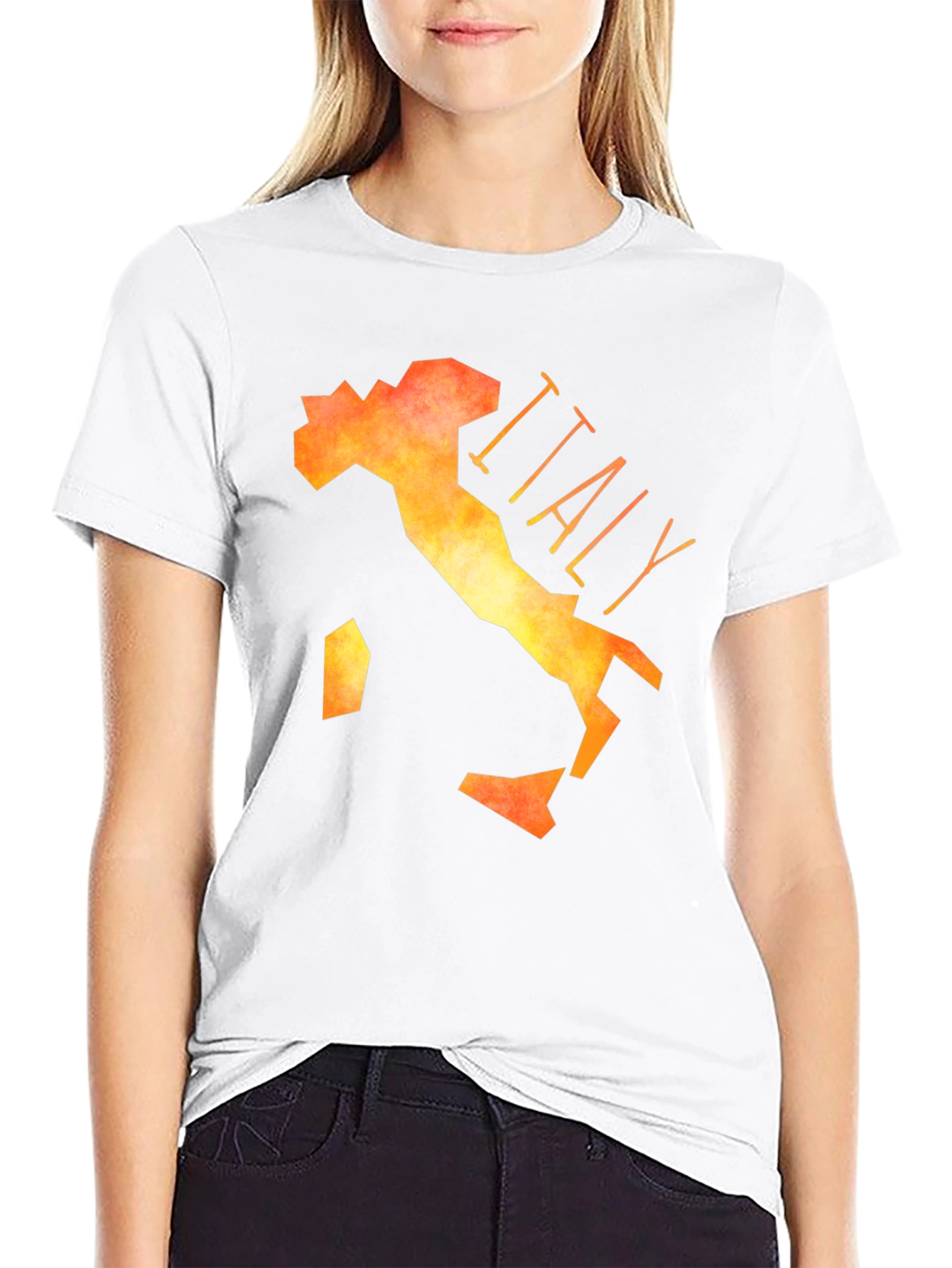 Italy Map Graphic T-Shirt - Soft Cotton Tee