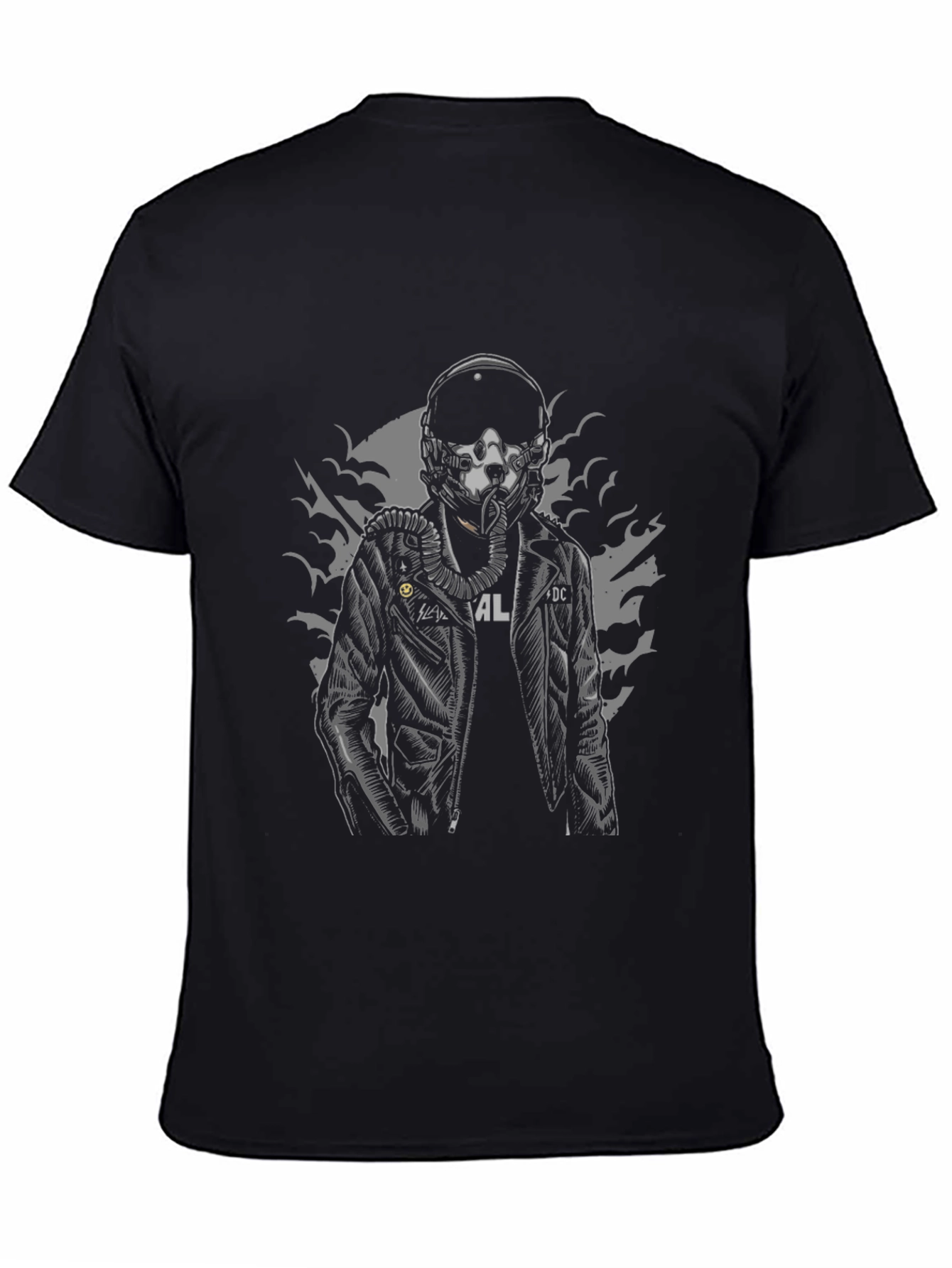 Pilot Graphic Black T-Shirt