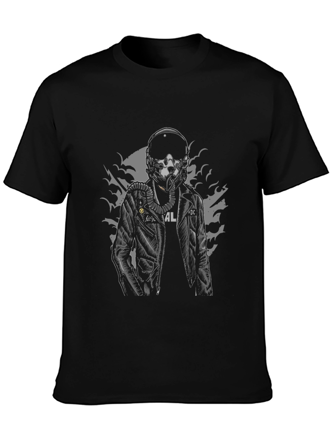 Pilot Graphic Black T-Shirt