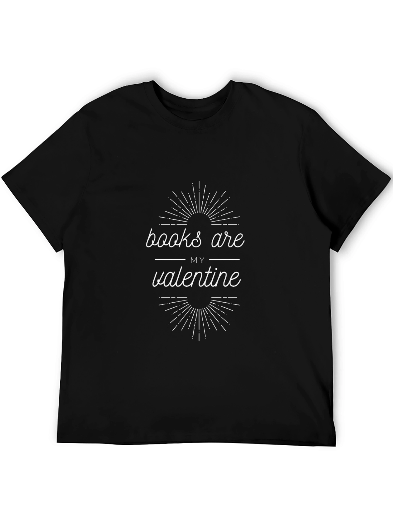Books Are My Valentine Graphic Tee