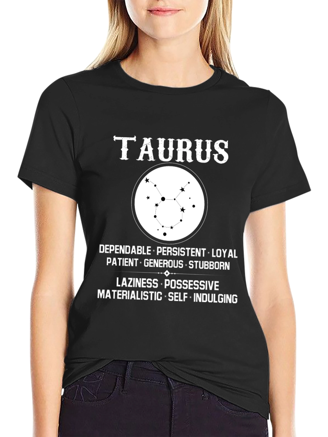 Taurus Zodiac Sign Graphic T-Shirt