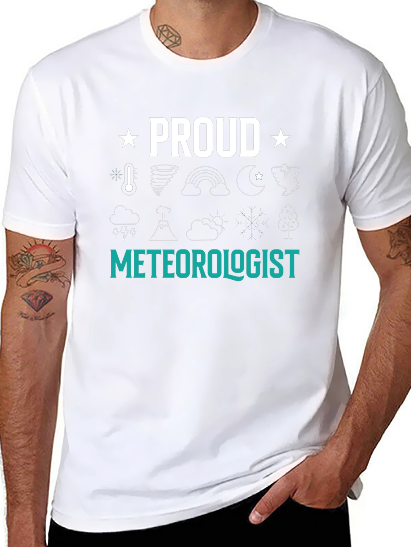 Proud Meteorologist Graphic T-Shirt