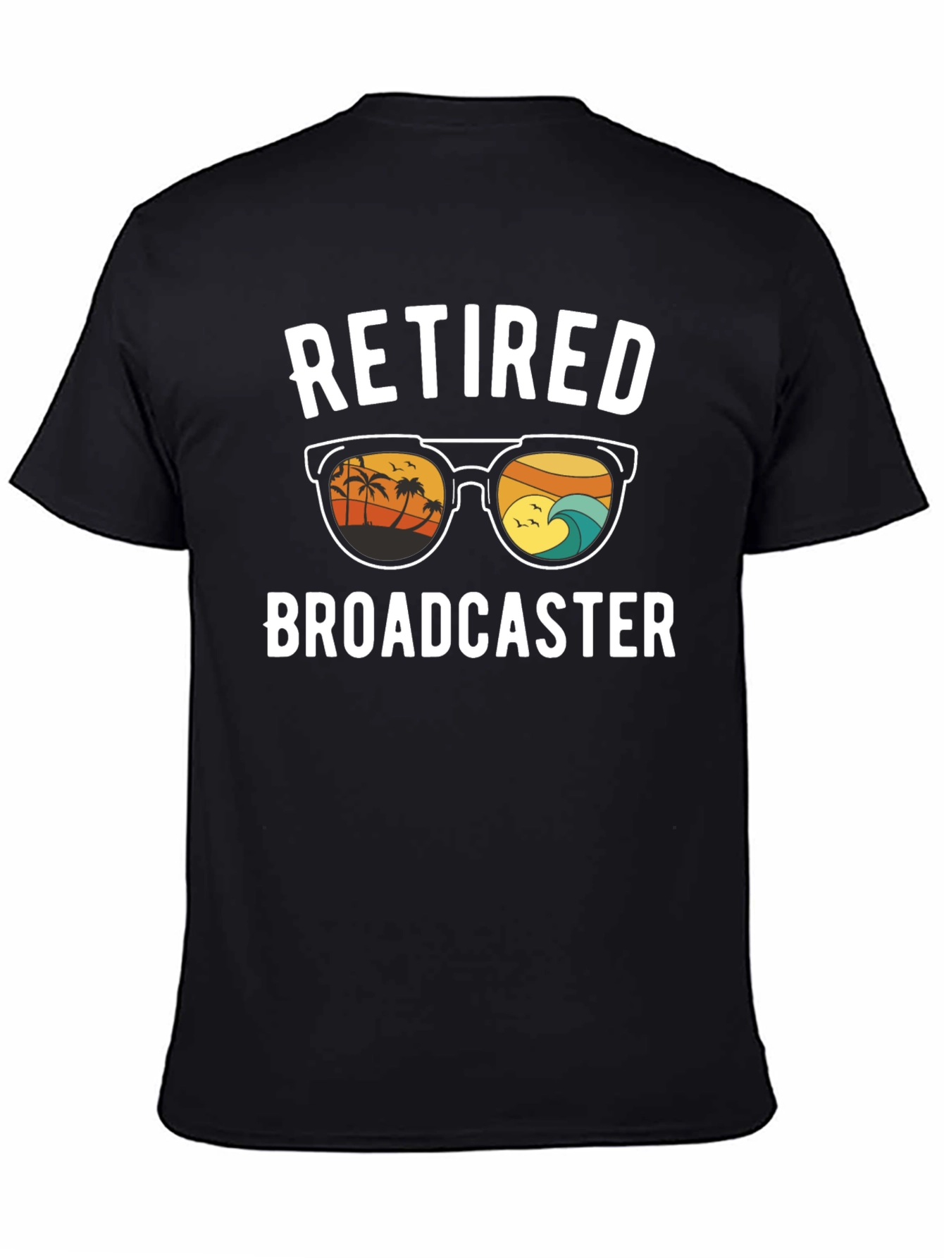 Retired Broadcaster Graphic T-Shirt