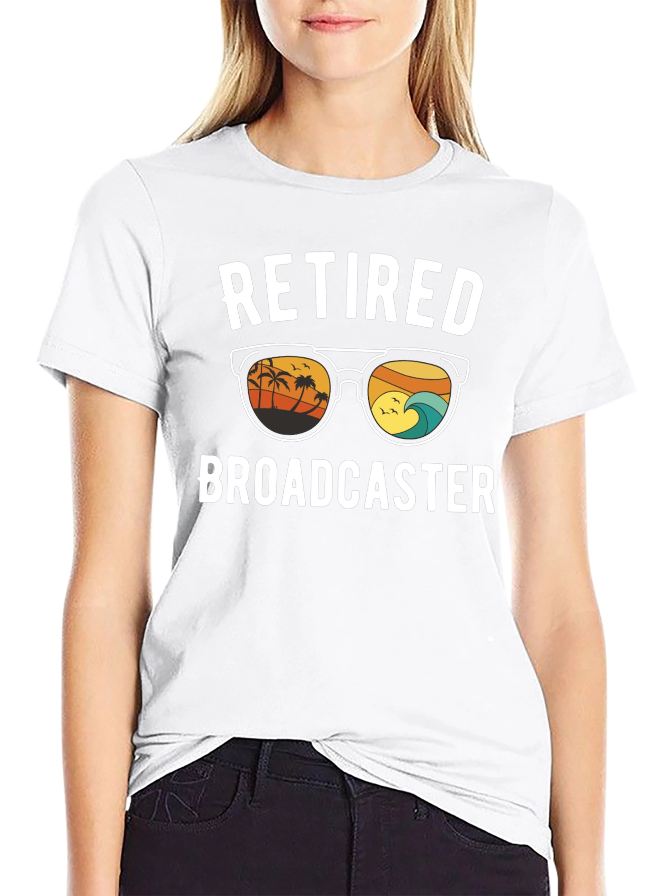 Retired Broadcaster Graphic T-Shirt