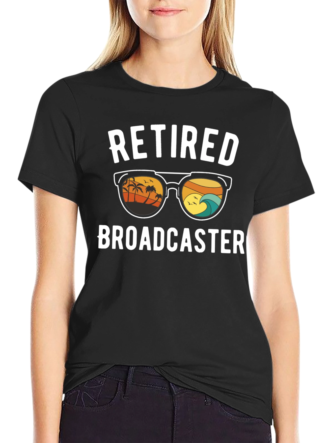 Retired Broadcaster Graphic T-Shirt