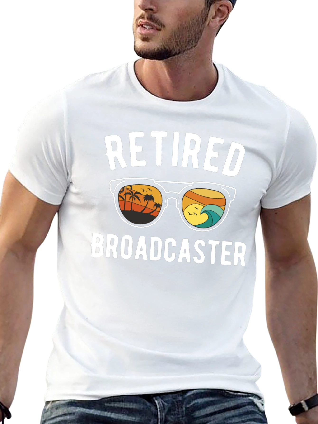 Retired Broadcaster Graphic T-Shirt